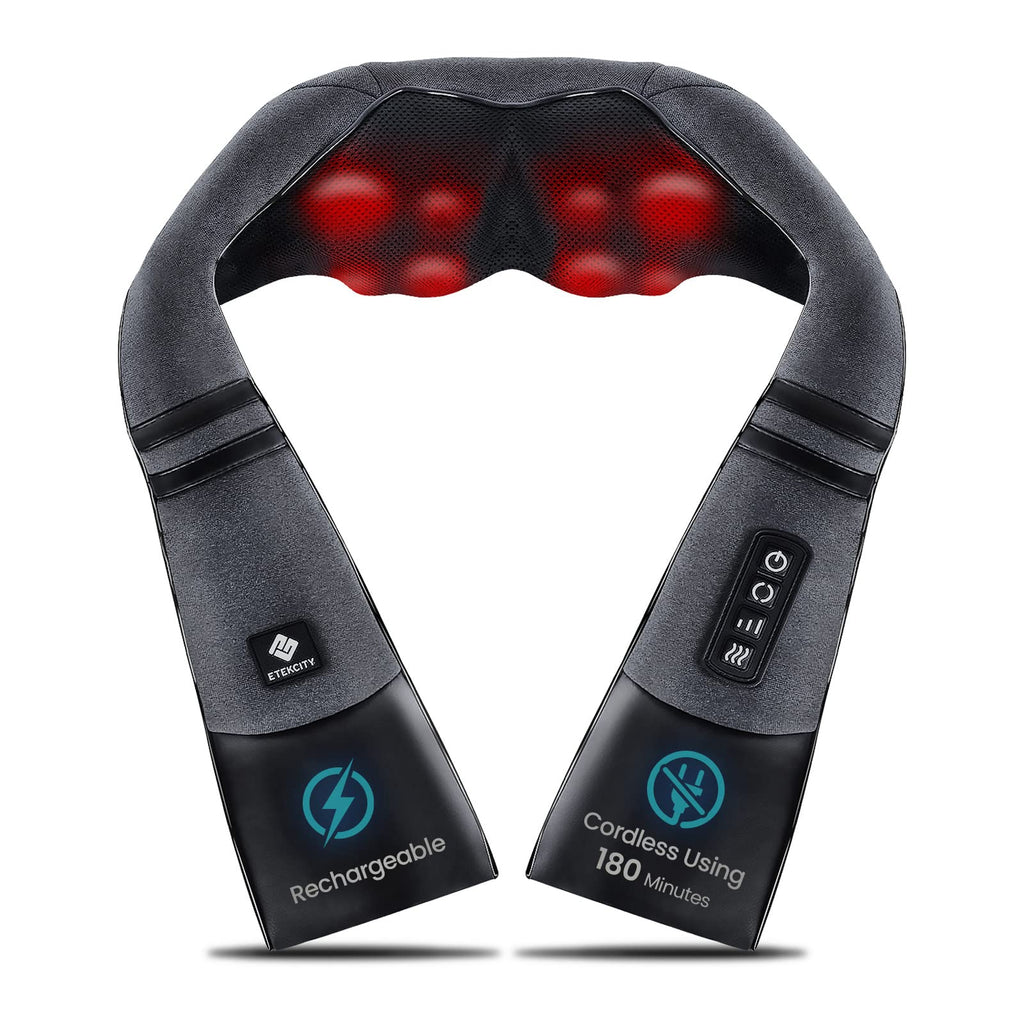Etekcity Cordless Shiatsu Neck Massager with Heat

