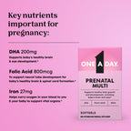 One A Day Prenatal Vitamins with Folic Acid Iron & Omega-3

