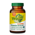 MegaFood Vitamin D3 5000 IU with K2 – Vegetarian Supplement

