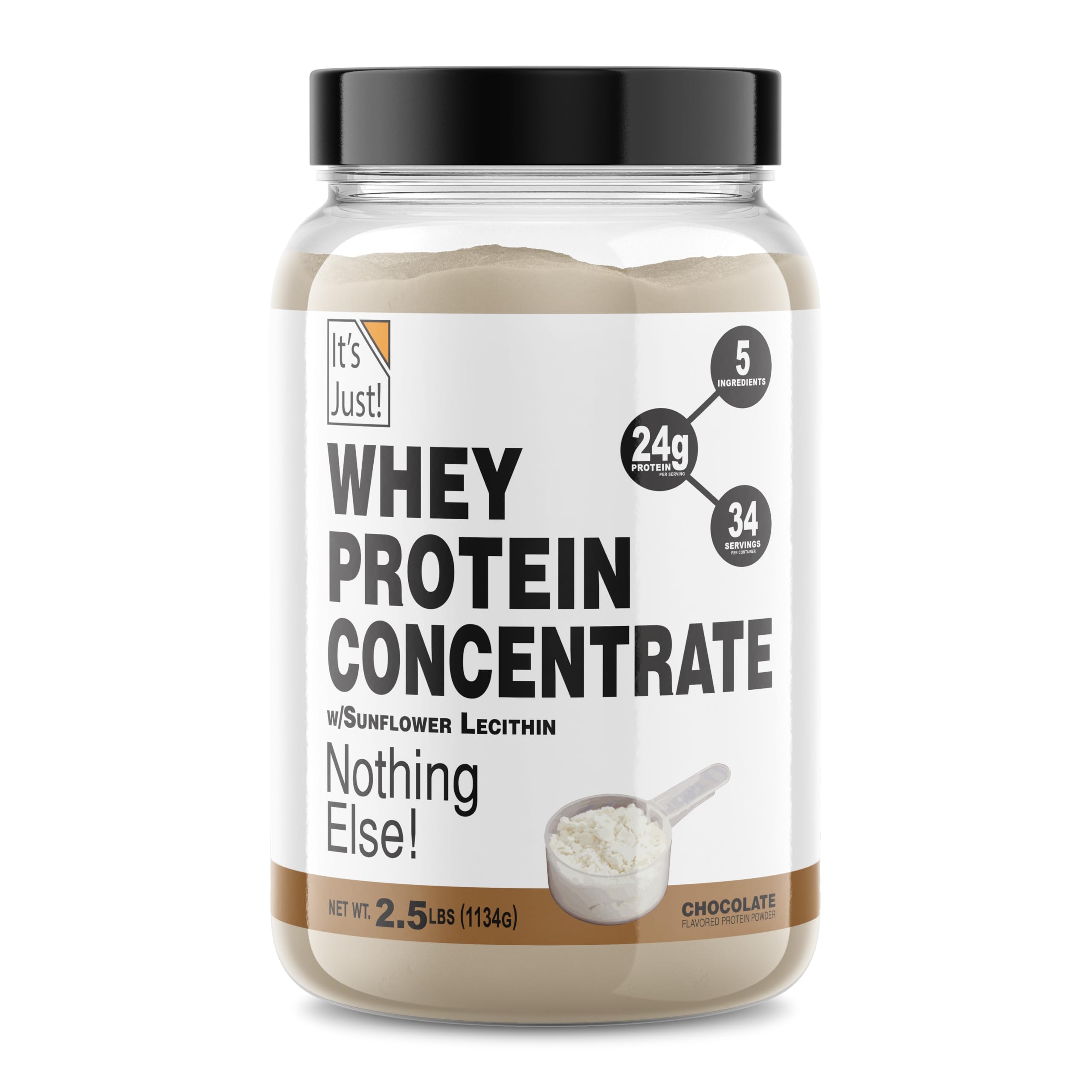 It's Just! 100% Whey Protein Concentrate Powder