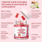 Lukaree Magnesium Potassium Gummies Sleep & Muscle


