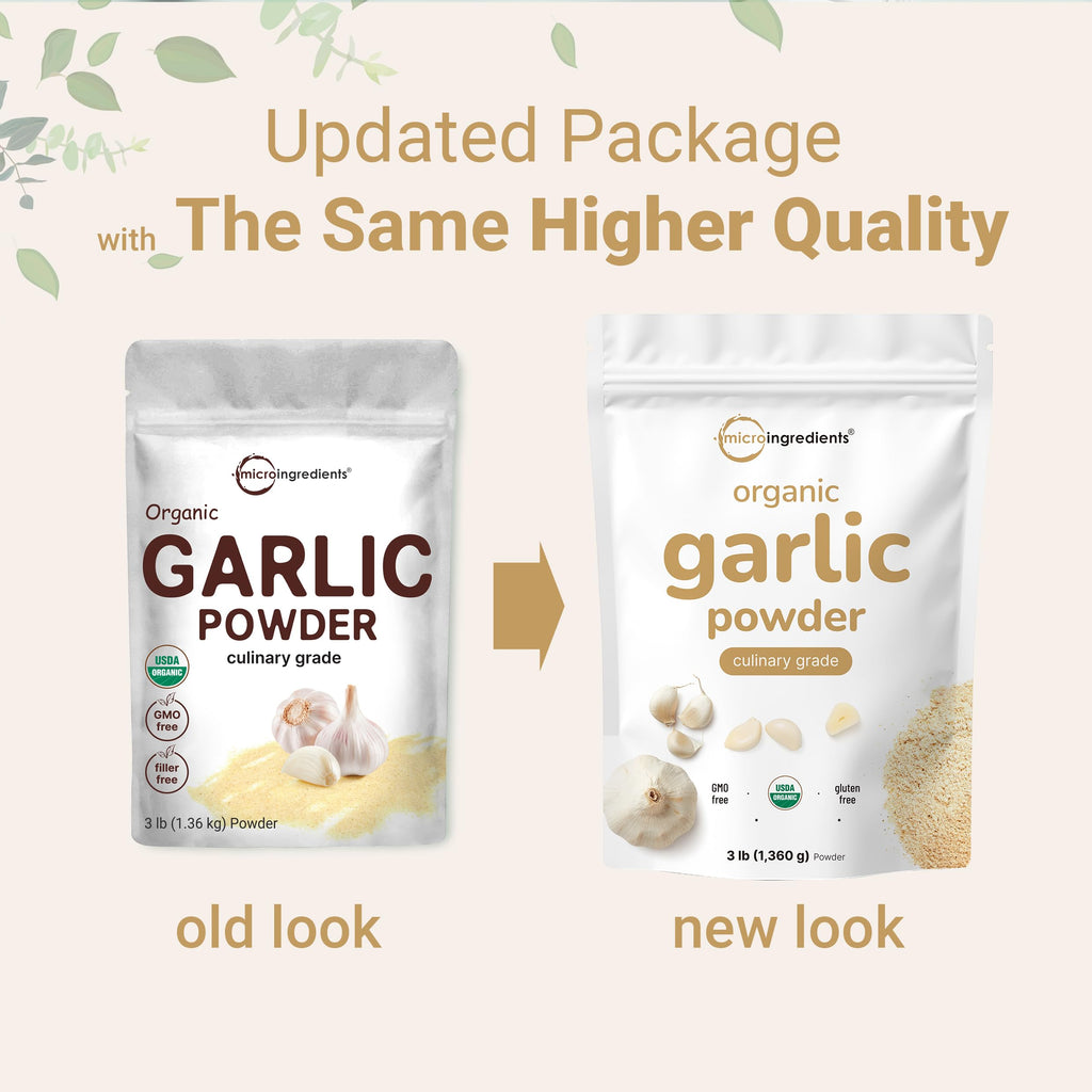 Micro Ingredients Organic Garlic Powder - Culinary Grade

