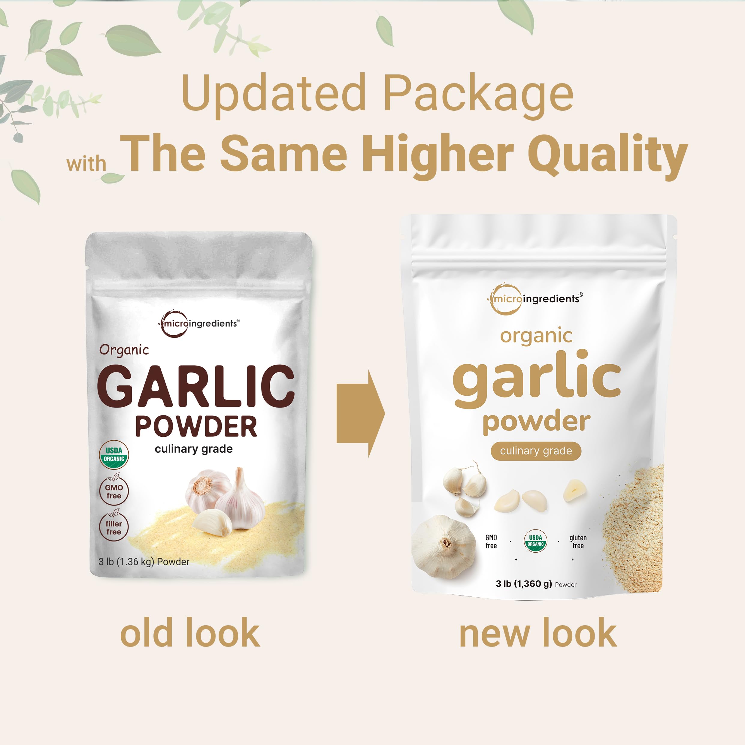 Micro Ingredients Organic Garlic Powder - Culinary Grade

