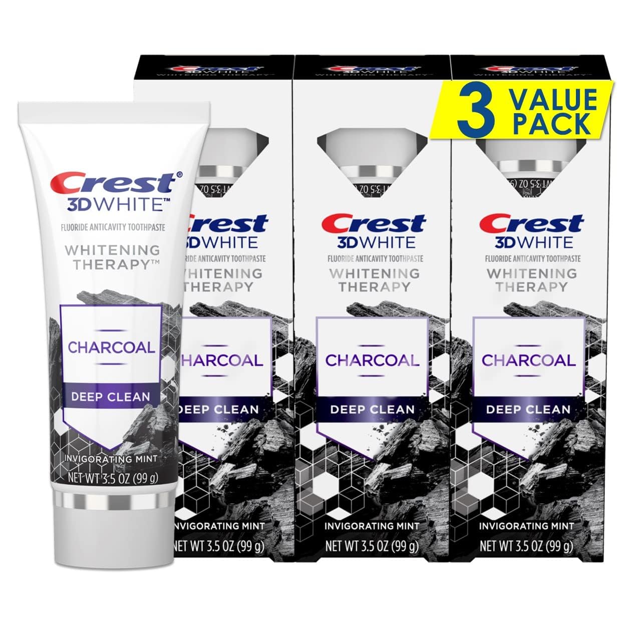 Crest 3D White Whitening Therapy Deep Clean Toothpaste


