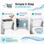 Krazy Klean Automatic Toilet Cleaner Continuous Cleaning

