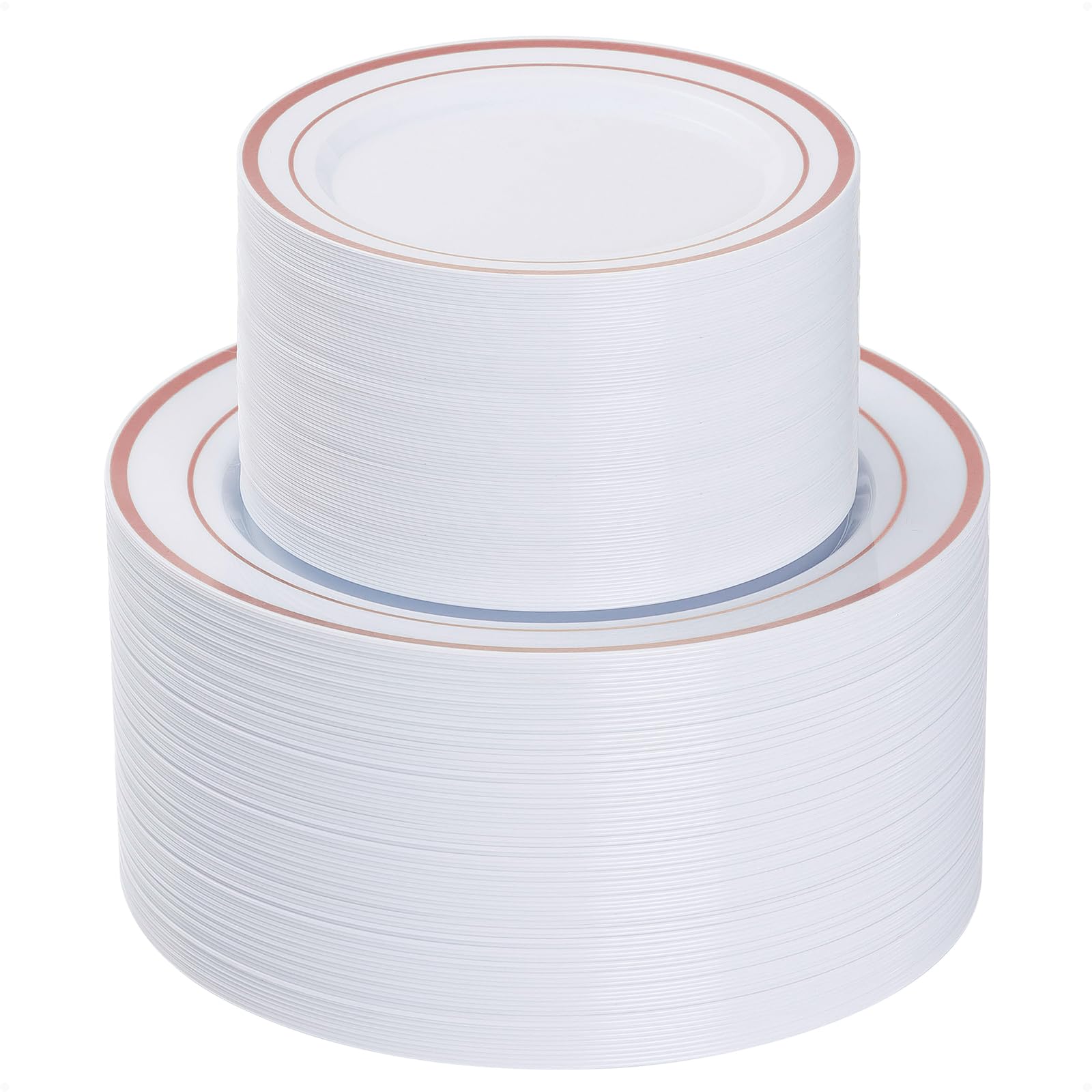 Goodluck Heavy-Duty Disposable Plastic Plates