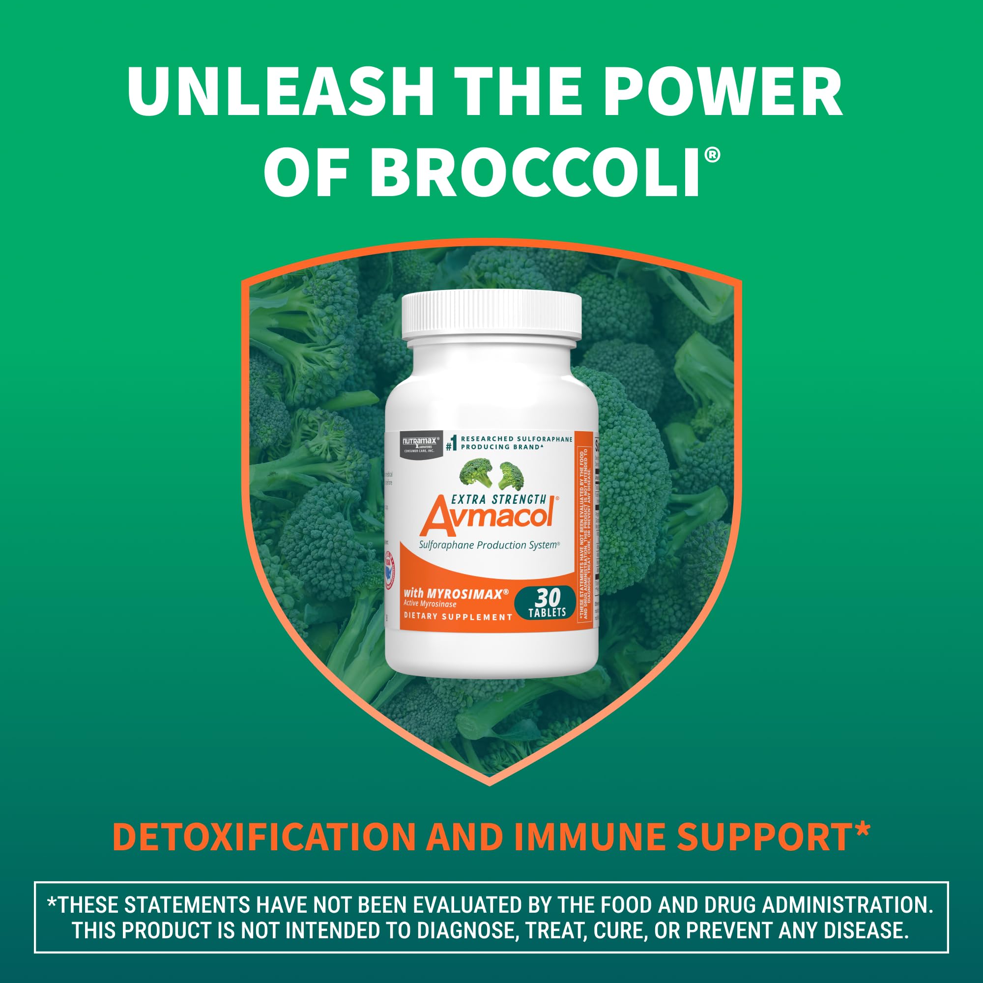 Nutramax Avmacol Extra Strength Sulforaphane Supplement

