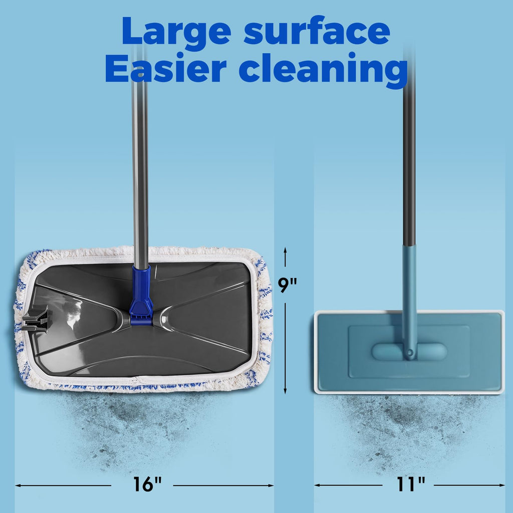 Masthome Microfiber Mop for Floor Cleaning - Five Pads

