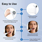 Tonsil Stone Remover Tool LED Light & 11 Probes

