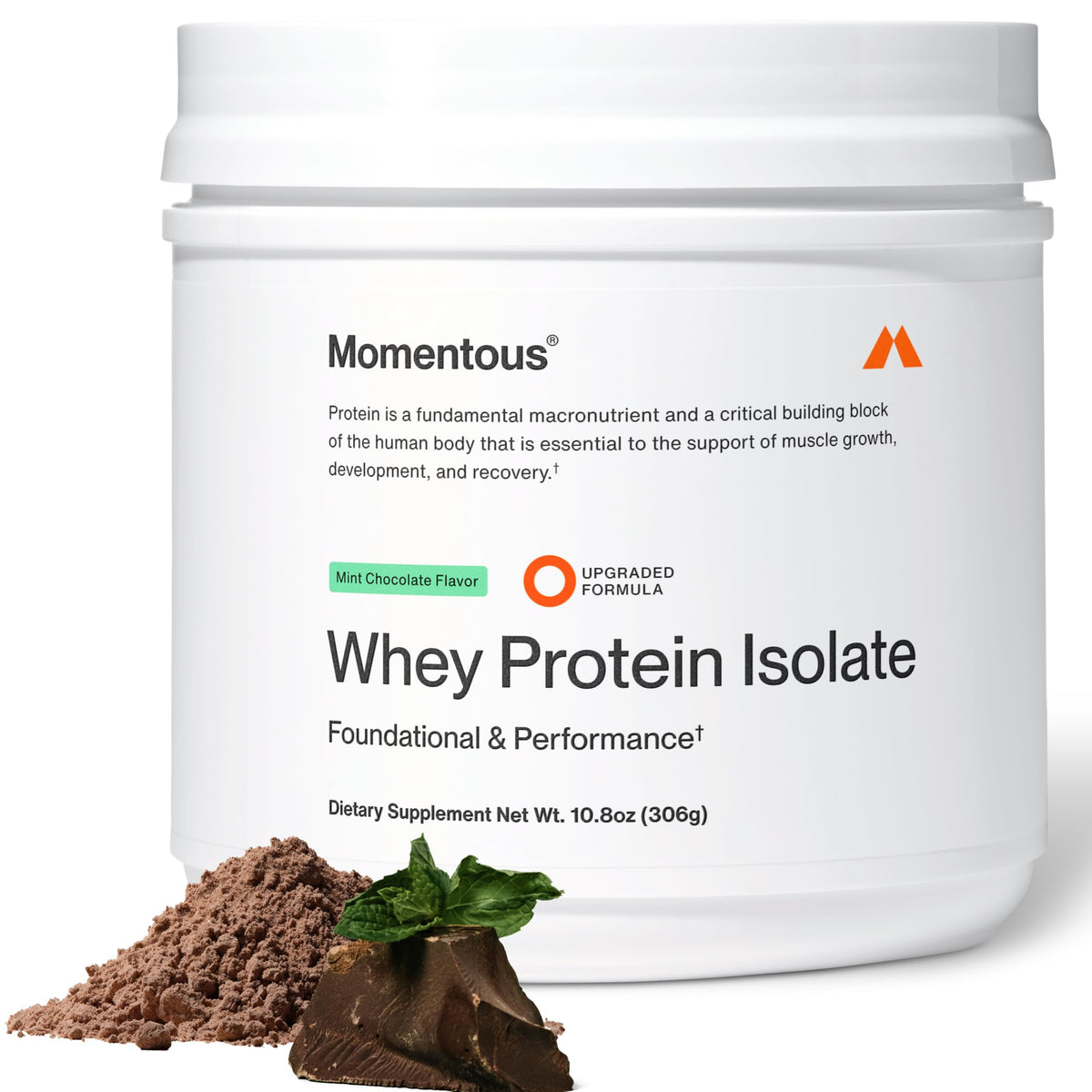 Whey Protein Powder Momentous Essential Grass-Fed