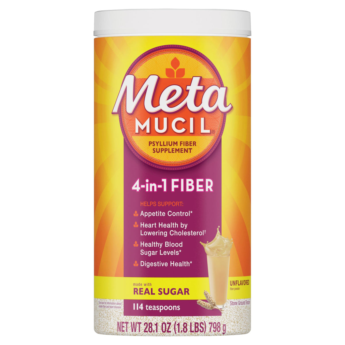 Metamucil Psyllium Husk Powder for Digestive Health