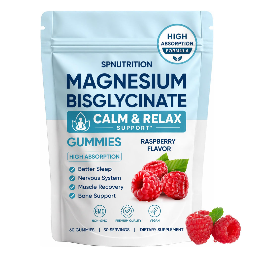 Magnesium Bisglycinate Gummies for Relaxation | Vegan


