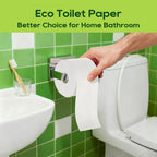 ECOLipak Bamboo Toilet Paper Gentle Plant-Based Color-Free

