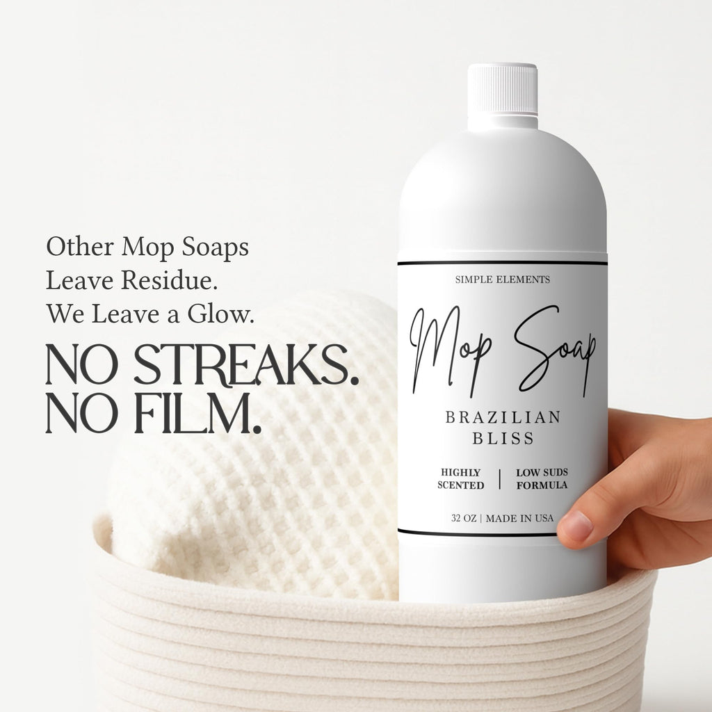 Luxury Mop Soap for All Surfaces - Low-Suds Floor Cleaner

