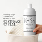 Luxury Mop Soap for All Surfaces - Low-Suds Floor Cleaner

