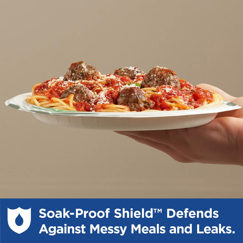 Dixie Disposable Plates – Compostable & Soak-Proof

