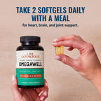 Live Conscious OmegaWell Omega-3 Fish Oil Softgels

