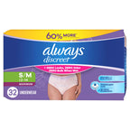 Always Discreet Incontinence Underwear - Max Absorbency

