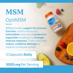 Doctor's Best MSM Supplement Capsules with OptiMSM

