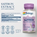 Solaray Saffron Extract for Sleep and Mood Support - Vegan

