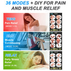 Belifu 4-in-1 TENS EMS Unit for Pain Relief

