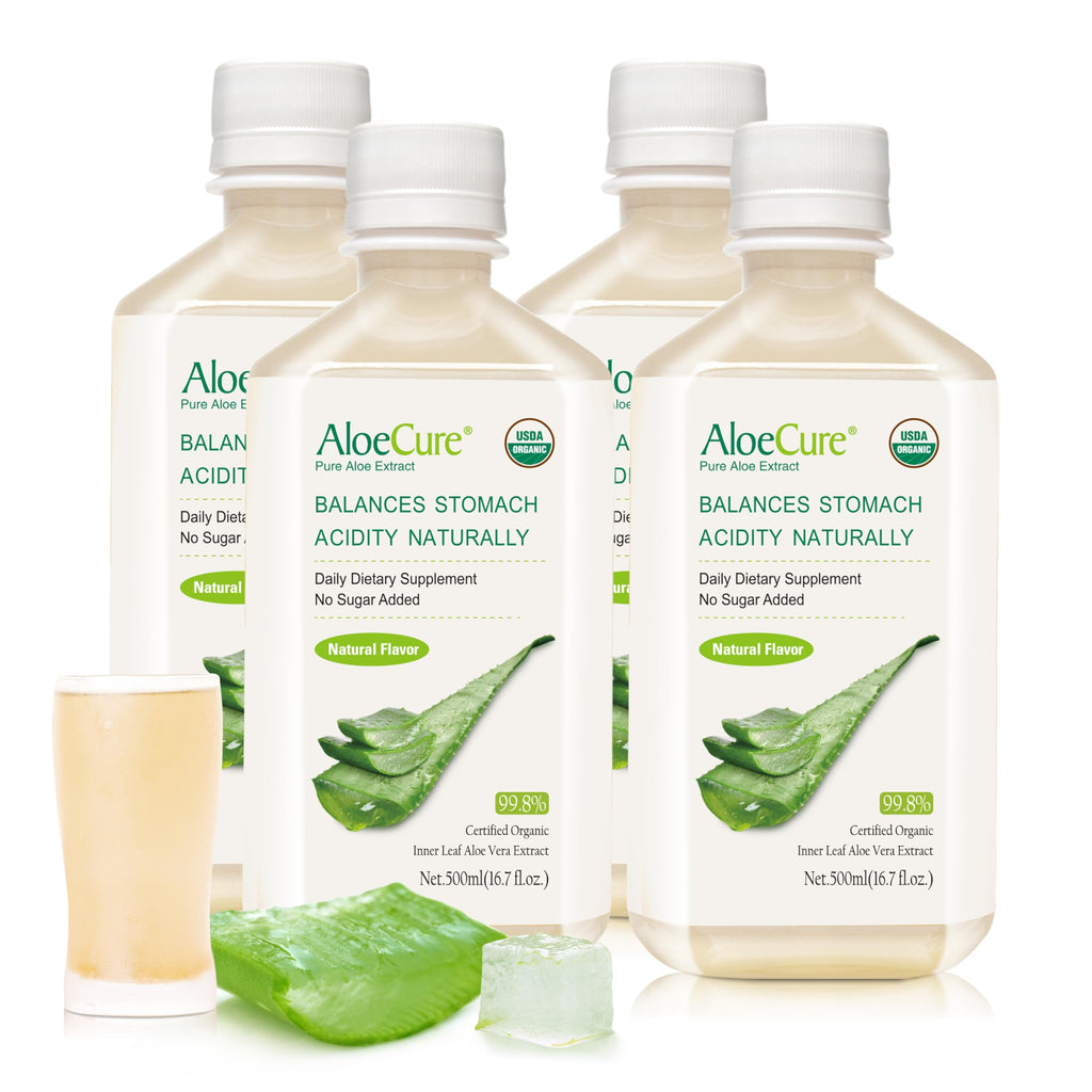 Aloe Vera Juice by AloeCure, USDA Organic