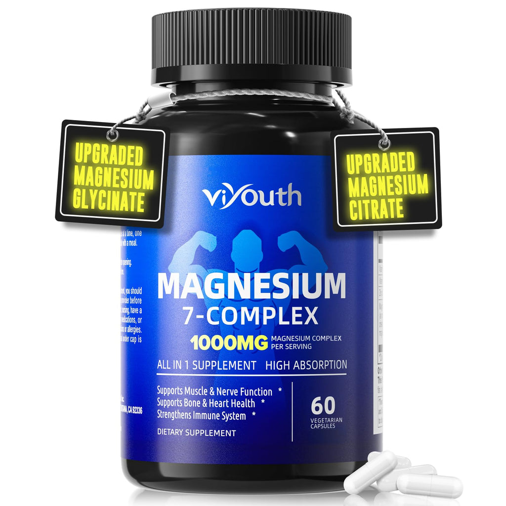 Viyouth Magnesium 7-Form Complex | Sleep & Energy Support

