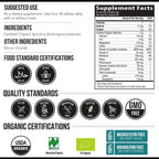 Parry Organic Spirulina Tablets - Raw Nutrient Dense

