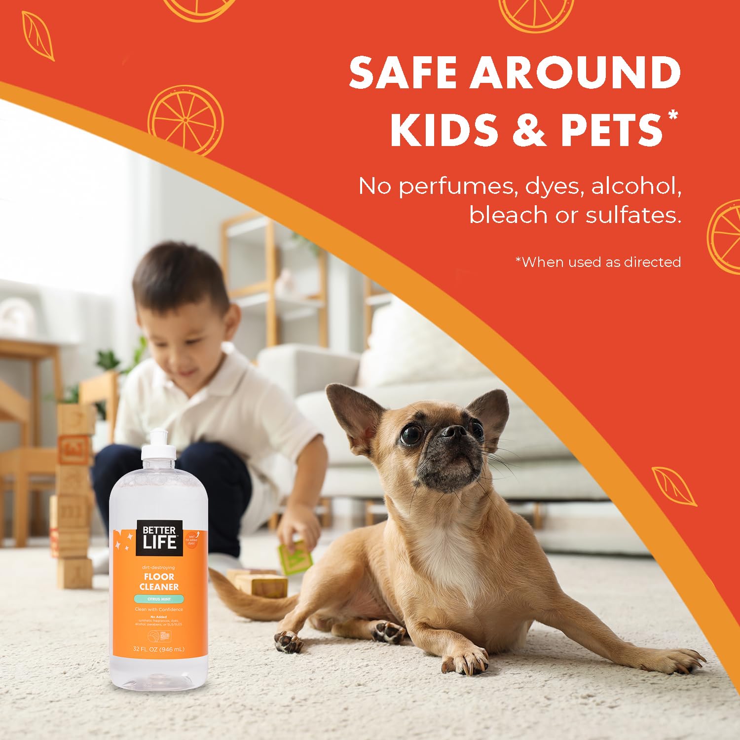 Better Life Citrus Mint Floor Cleaner - Multipurpose

