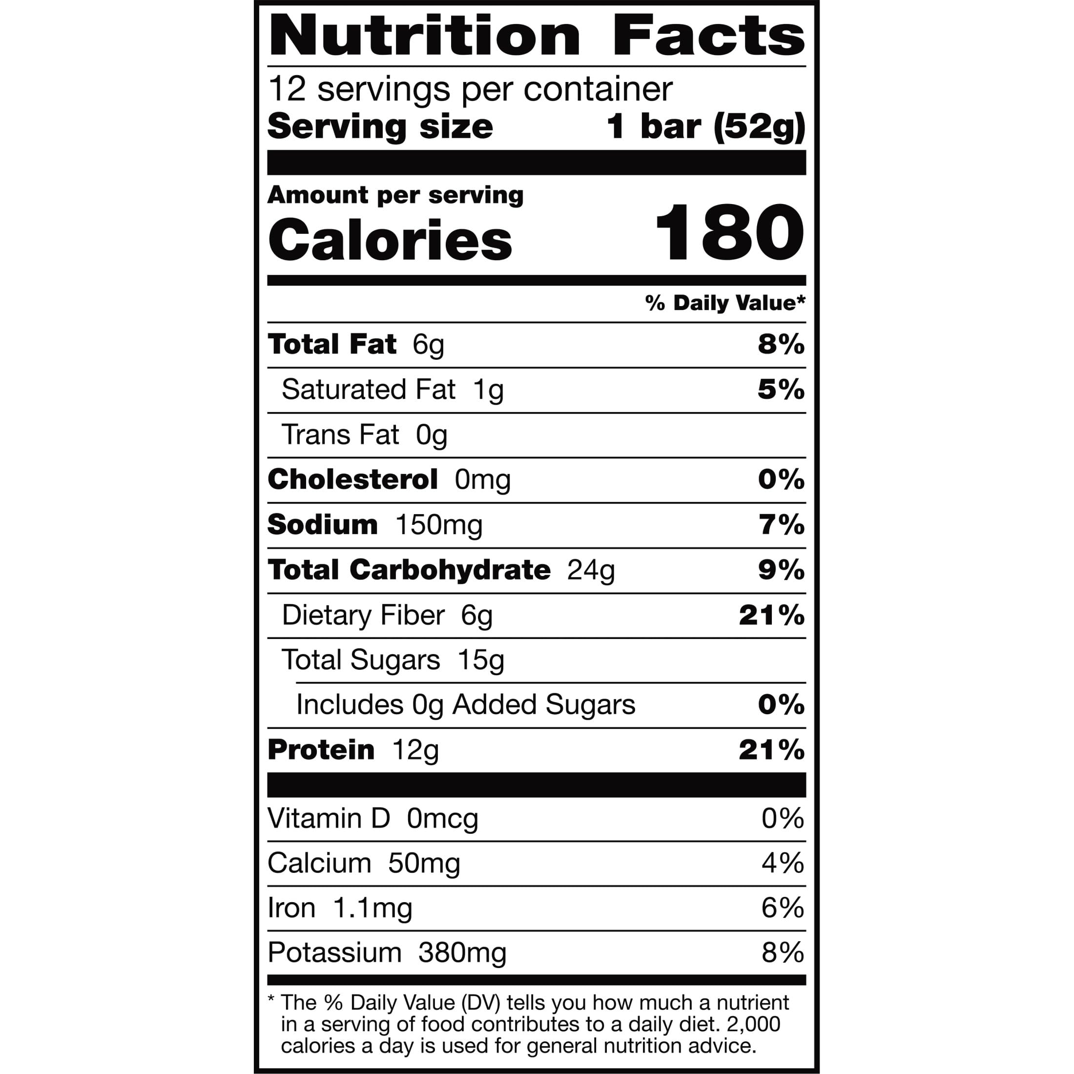 RXBAR Protein Bars Gluten Free Snack


