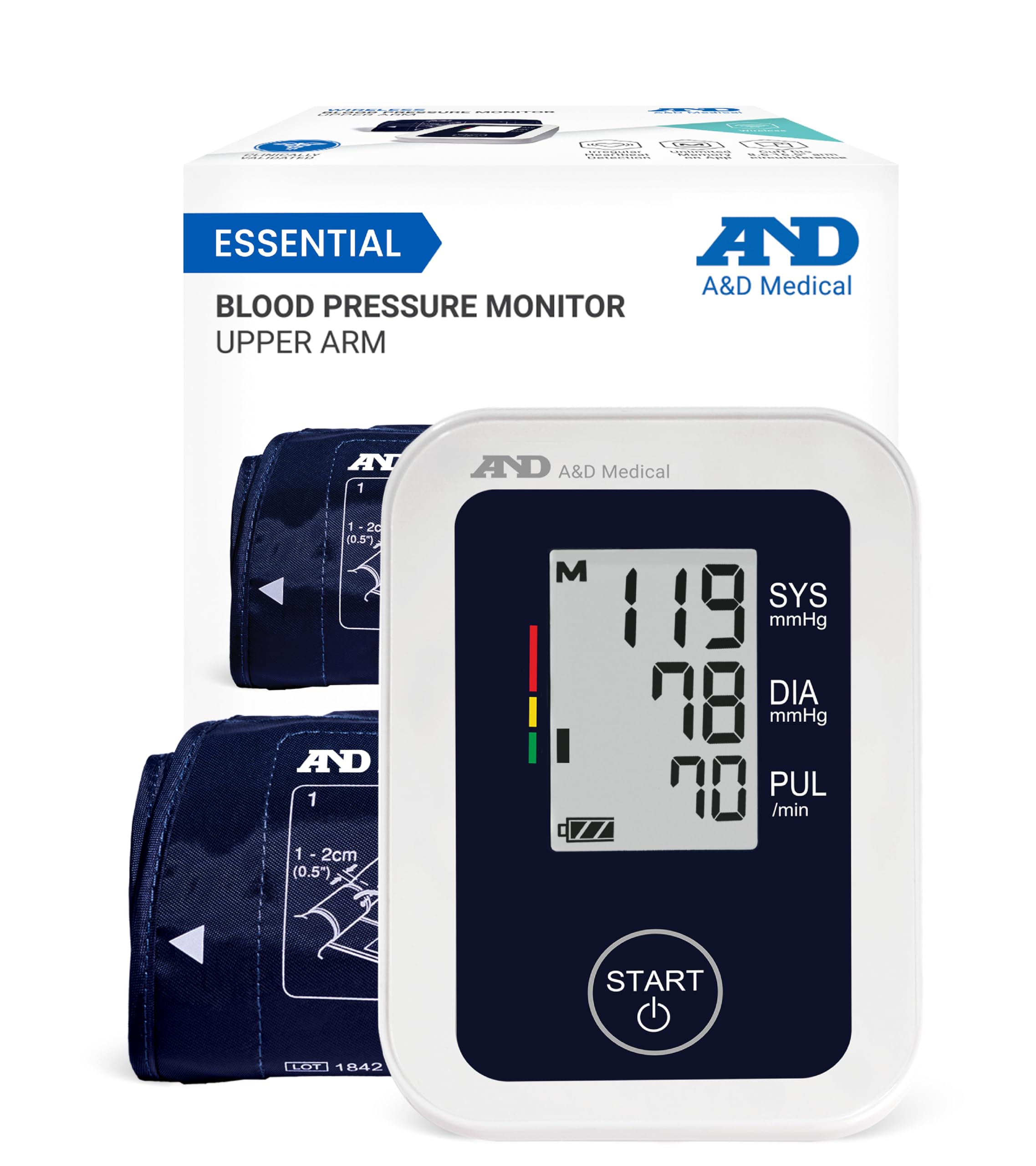 A&D UA-651 Blood Pressure Monitor – Upper Arm


