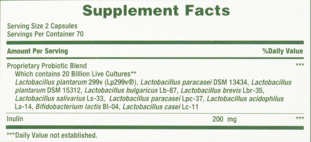 Nature's Bounty Probiotic Supplement for Digestive Health

