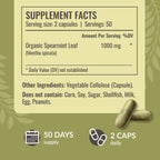 Herbamama Spearmint Capsules for Digestive Health

