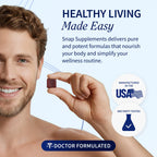 Snap Supplements Prostate Health for Men - Daily Formula

