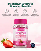 Magnesium Glycinate Gummies Sugar-Free Gluten-Free

