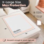 MKISS Bed Pads for Incontinence | Leakproof Underpads


