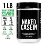 NAKED Casein Micellar Protein Powder – NSF Certified

