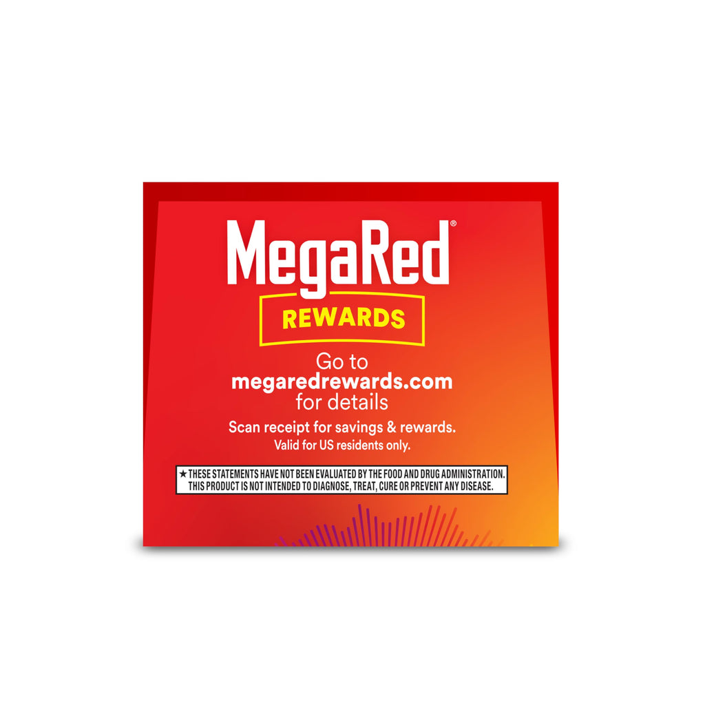 MegaRed Omega 3 Fish Oil & Krill Oil Softgels

