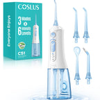 COSLUS C51 Portable Water Flosser - 3 Modes & 6 Settings

