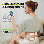 AUVON 3-in-1 TENS EMS Massager for Pain Relief | Rechargeable

