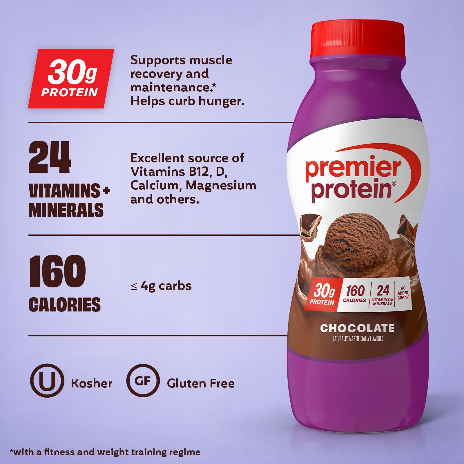 Premier Protein Shake 30g Protein | No Added Sugar

