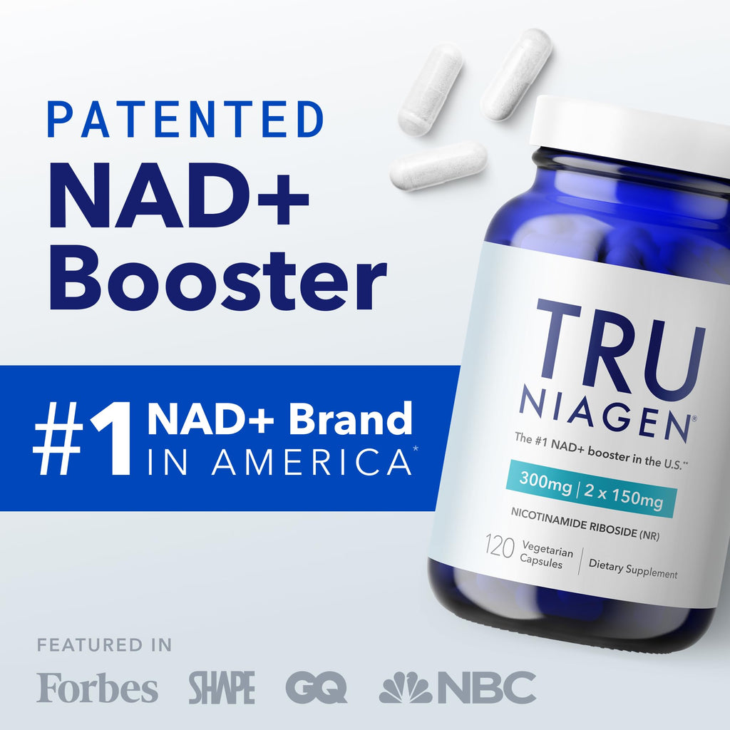 Tru Niagen NAD+ NR Supplement | Patented Niagen

