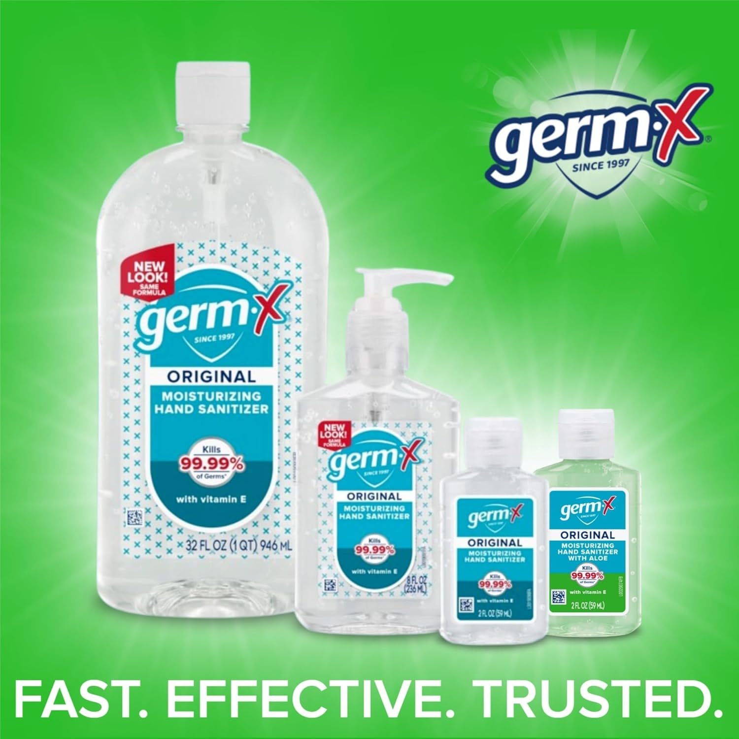 Germ-X Hand Sanitizer Gel with Aloe and Vitamin E

