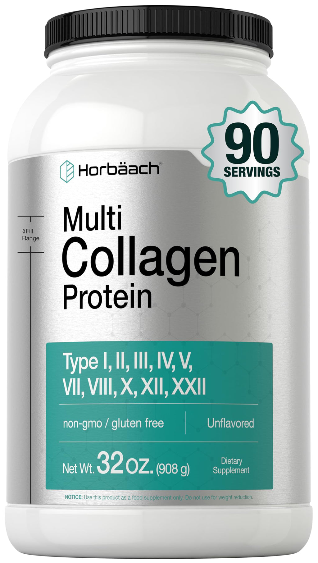 Horbaach Multi Collagen Protein Powder | Collagen Peptides

