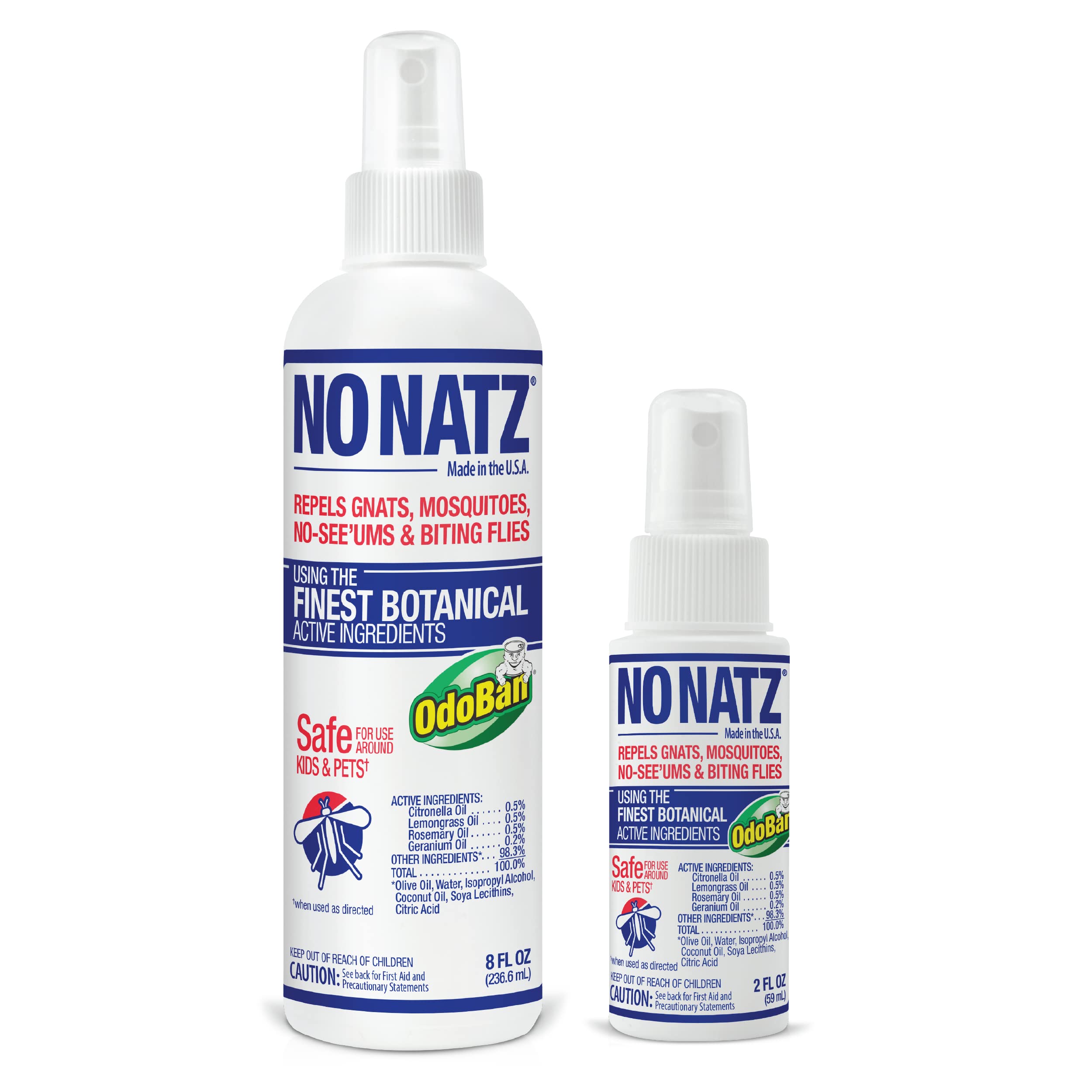 No Natz Botanical Insect Repellent DEET-Free | Oils

