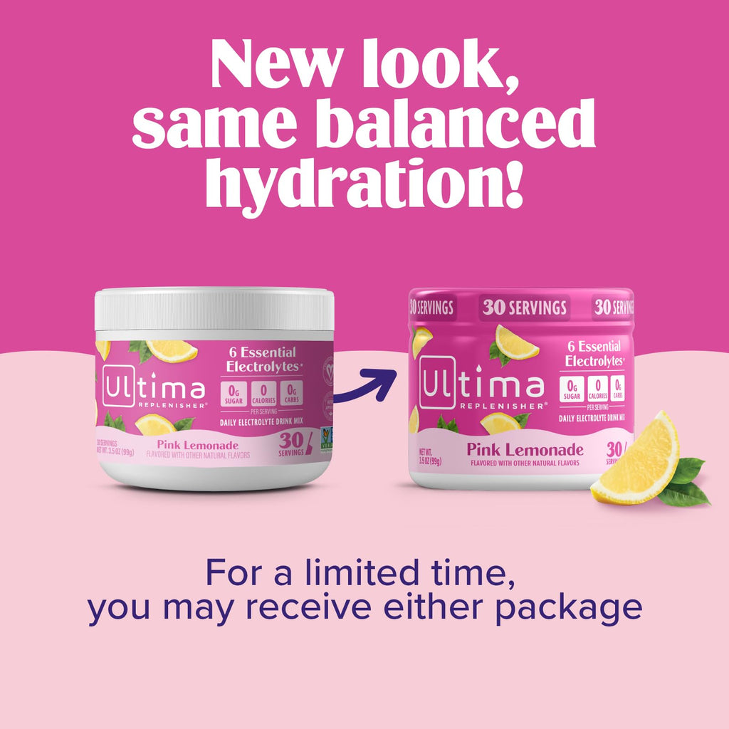 Ultima Replenisher Daily Electrolyte Powder | Zero Sugar

