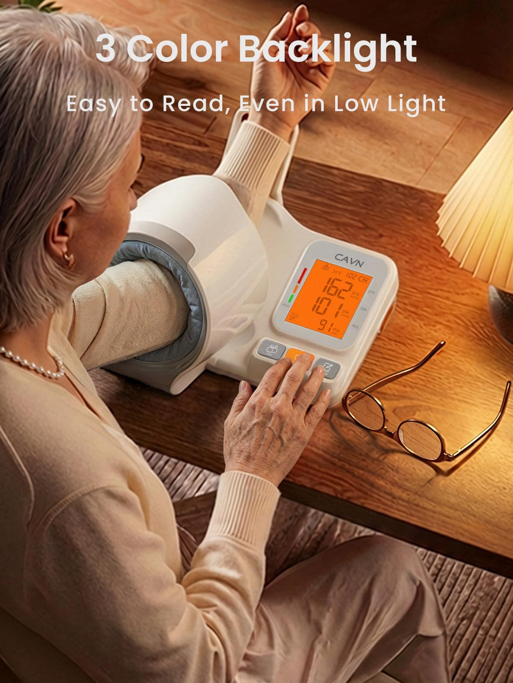 CAVN Blood Pressure Monitor Barrel-Type Upper Arm

