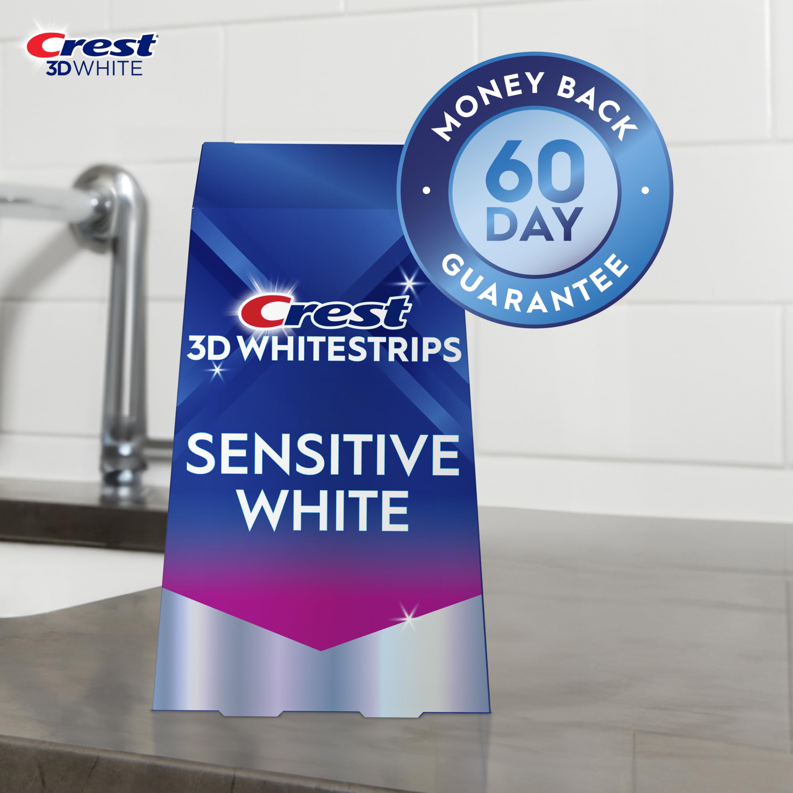 Crest 3D Whitestrips Sensitive Teeth Whitening Kit

