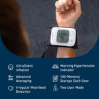 OMRON Wireless Wrist Blood Pressure Monitor with Connect App

