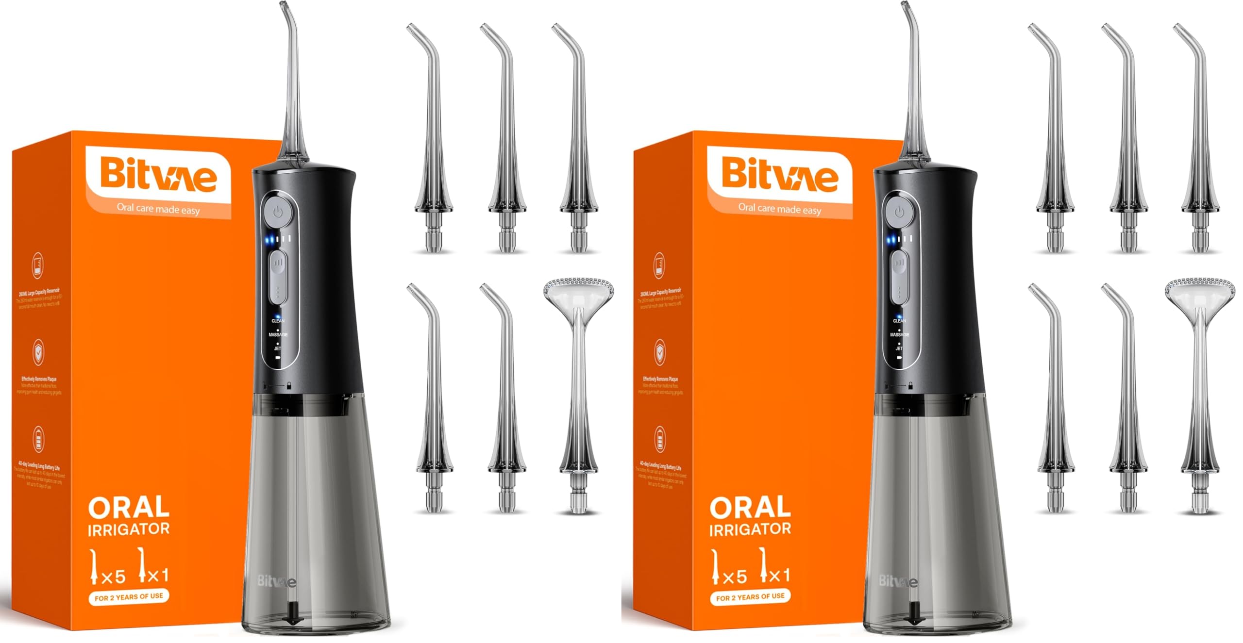 Bitvae C6 Water Dental Flosser Portable Cordless Irrigator